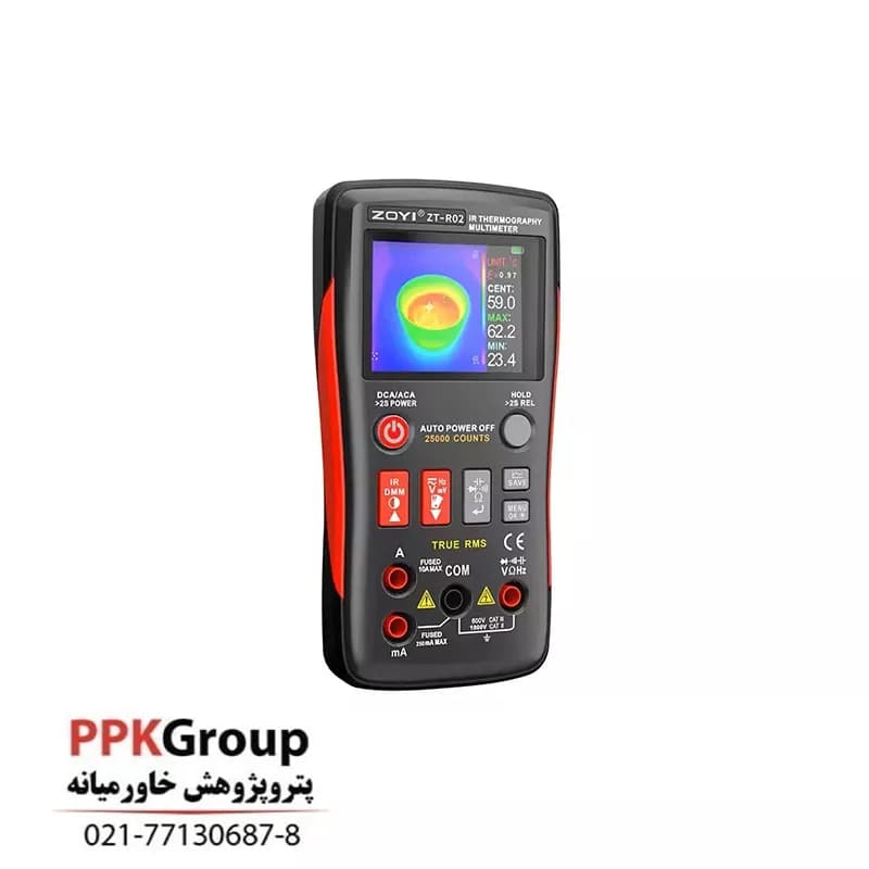 دوربین حرارتی و مولتی متر زویی مدل ZT-R02 — تصویر ۹