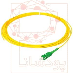 پیگتیل فیبرنوری نگزنس OS2 سینگل مود SC/APC یک متری N121.4MDY