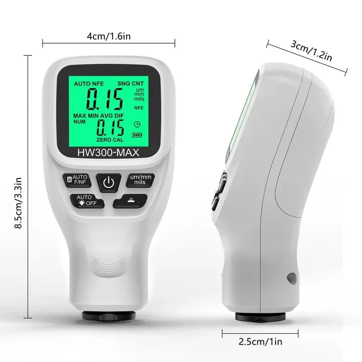 ضخامت سنج رنگ خودرو مدل HW300-MAX — تصویر ۷