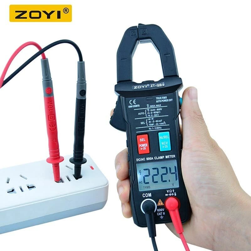 مولتی متر کلمپی زویی مدل ZT-QB9 — تصویر ۵