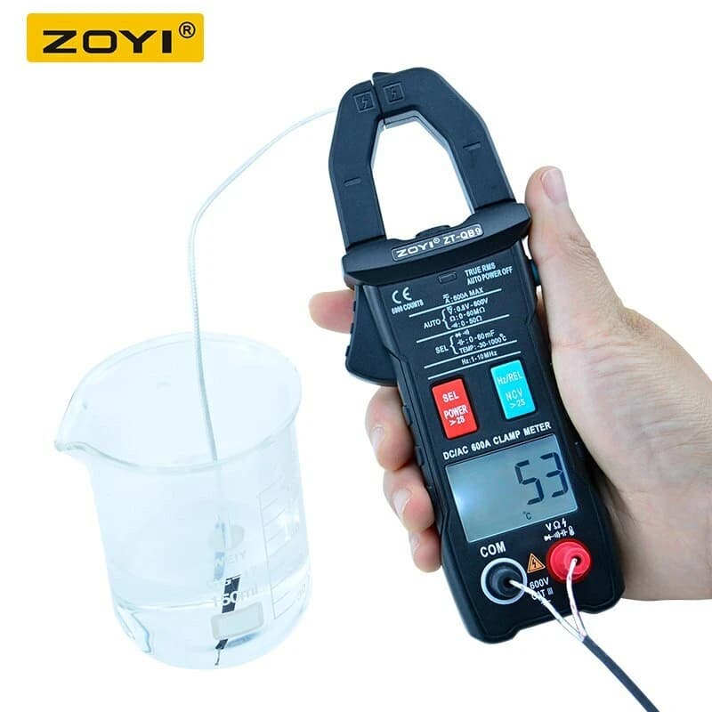 مولتی متر کلمپی زویی مدل ZT-QB9 — تصویر ۹