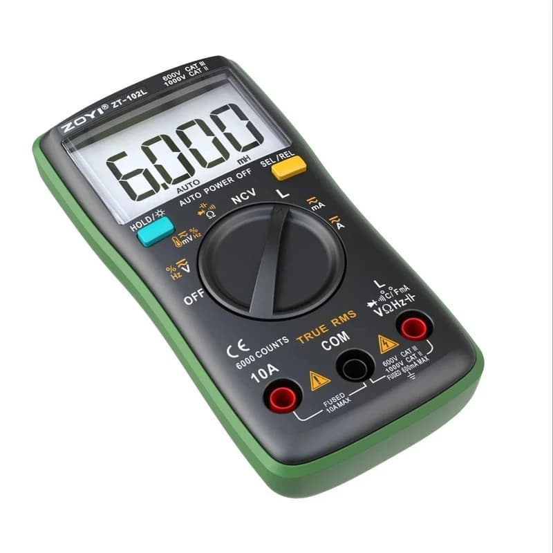 ال سی آر متر و مولتی متر زویی مدل ZT-102L — تصویر ۵
