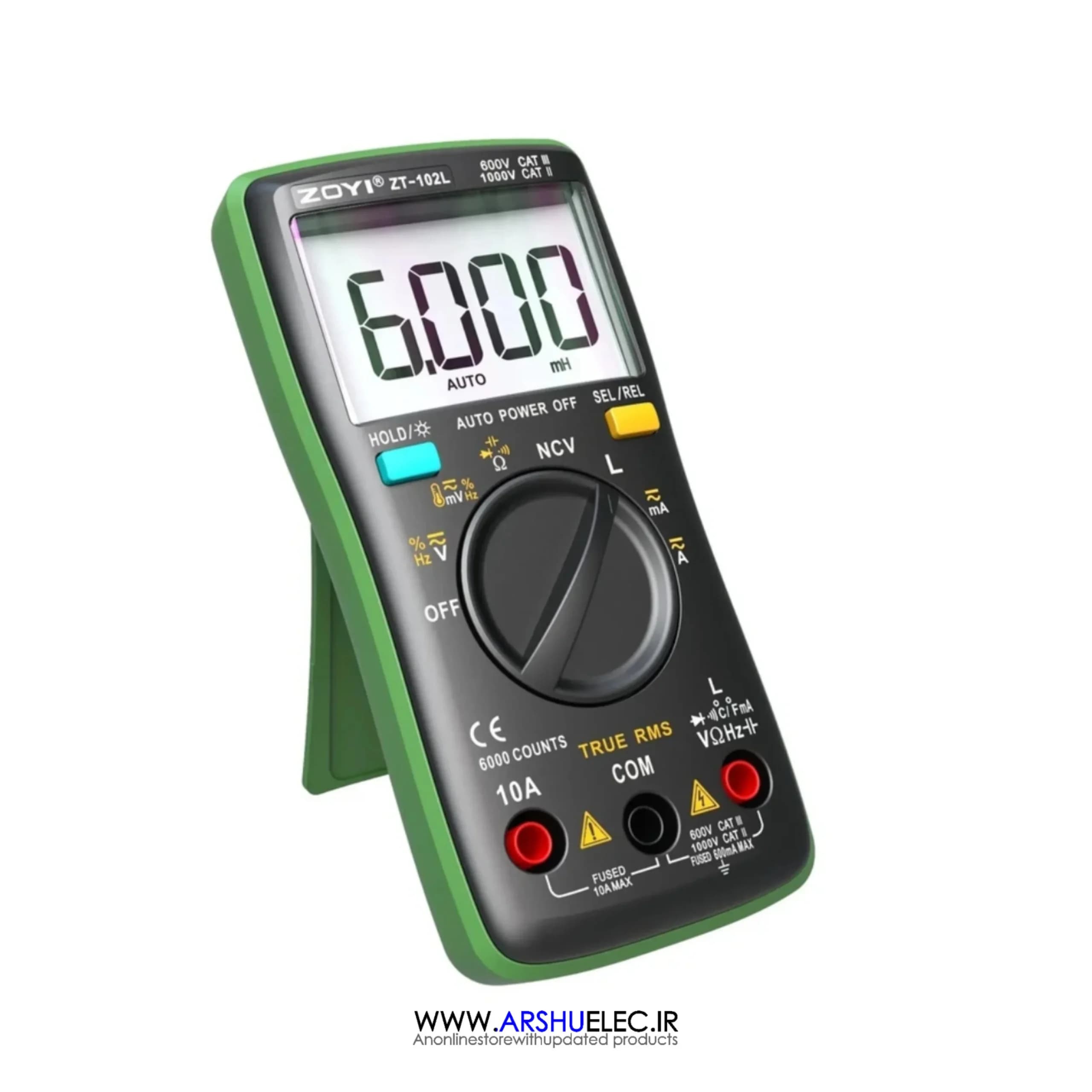 ال سی آر متر و مولتی متر زویی مدل ZT-102L — تصویر ۱۱