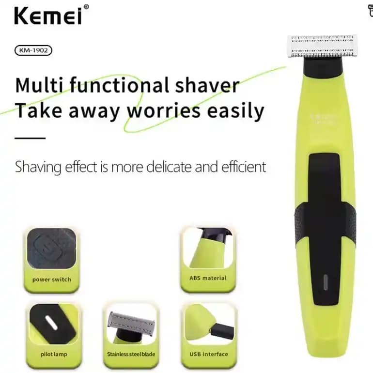 ماشین اصلاح بادی گروم کیمی kemei km-1902 — تصویر ۱۰