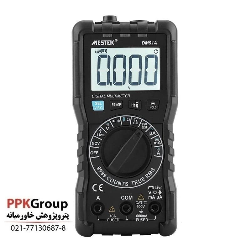 مولتی متر دیجیتال مستک مدل DM91A — تصویر ۳