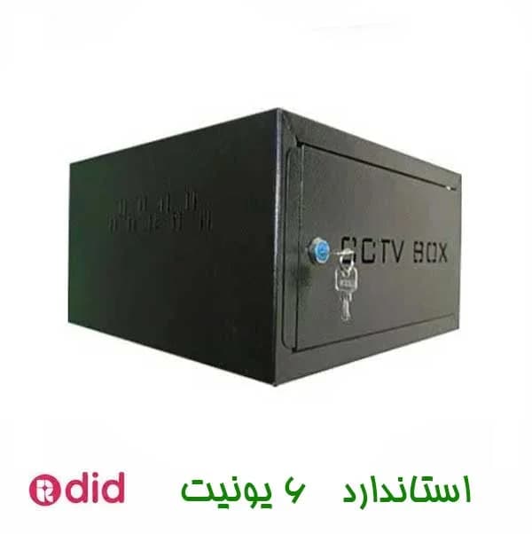 رک دیواری شبکه – 6 یونیت رکمونت عمق 45 — تصویر ۶