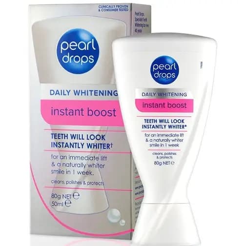 خمیر دندان سفید کننده فوری پرل دراپس جلای درخشان و ضد لک ۵۰ میل Pearl Drops Instant Boost — تصویر ۷