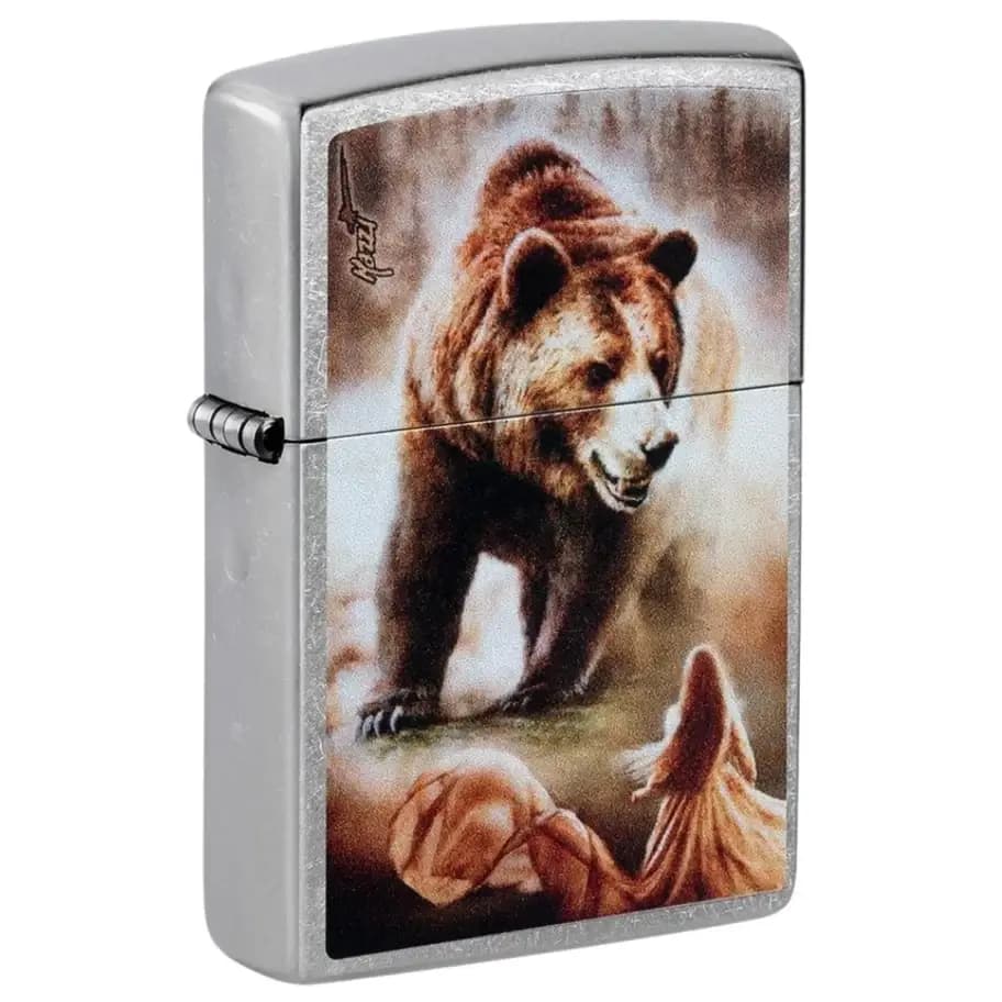 فندک زیپو طرح هنری کلودیو مازی Zippo 48330 Mazzi — تصویر ۶
