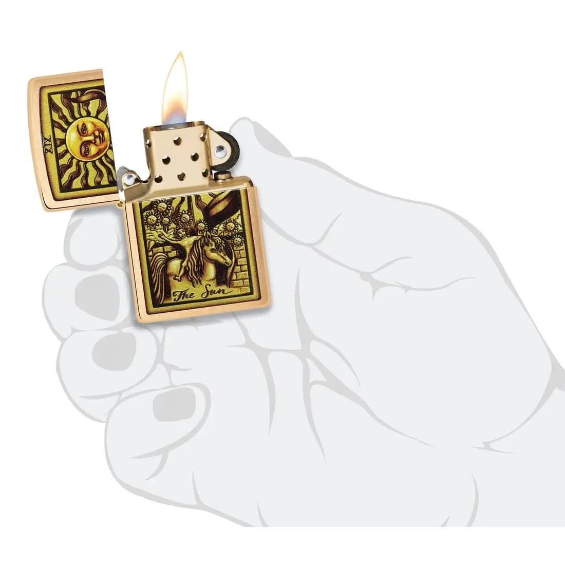 فندک زیپو Zippo 48758 Tarot Card — تصویر ۱۱