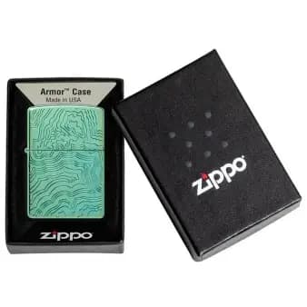 فندک زیپو آرمورکیس Zippo Map Design 48917 — تصویر ۶