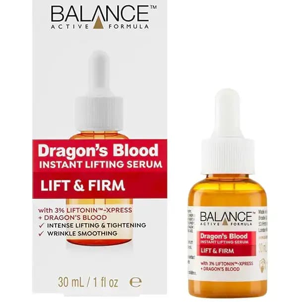 سرم لیفتینگ و سفتکننده فوری دراگون بلاد بالانس 30 میلی لیتر Balance Active Formula Dragon’s Blood Lifting Serum — تصویر ۱۰