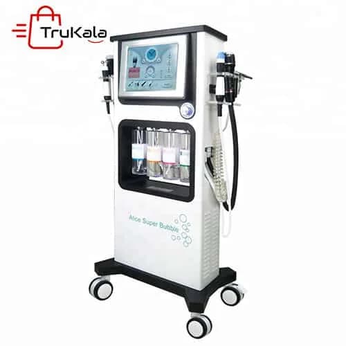 دستگاه سوپرفیشیال اکسیژنو 7 هندپیس فوق حرفه ای | 7in1 Oxygeno Super Facial Skin Care Professional — تصویر ۵