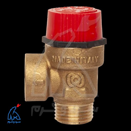 شیر اطمینان برنجی رزوهای – نواسفر novasfer 4000