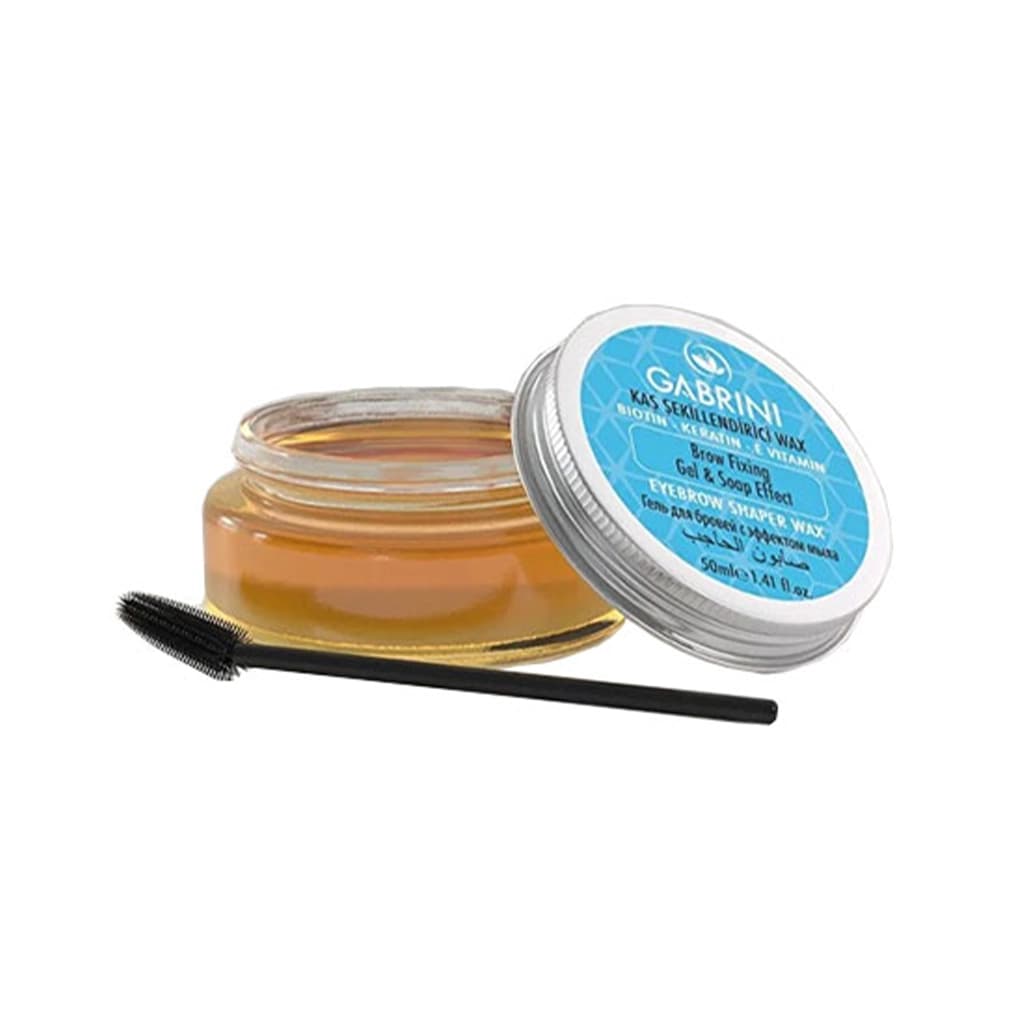 صابون ابرو گابرینی مدل کاسه ای GABRINI Brow Fixing Gel & Soap Effect — تصویر ۲