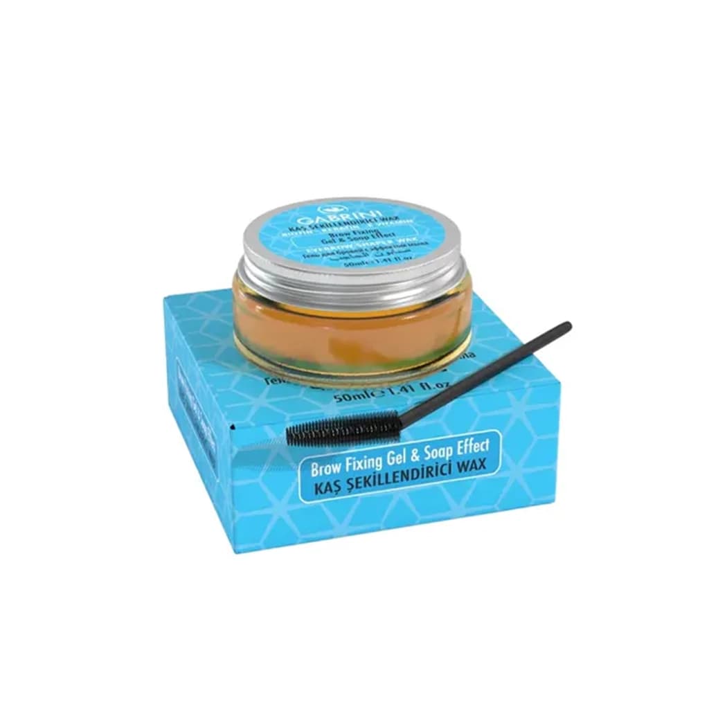 صابون ابرو گابرینی مدل کاسه ای GABRINI Brow Fixing Gel & Soap Effect — تصویر ۳