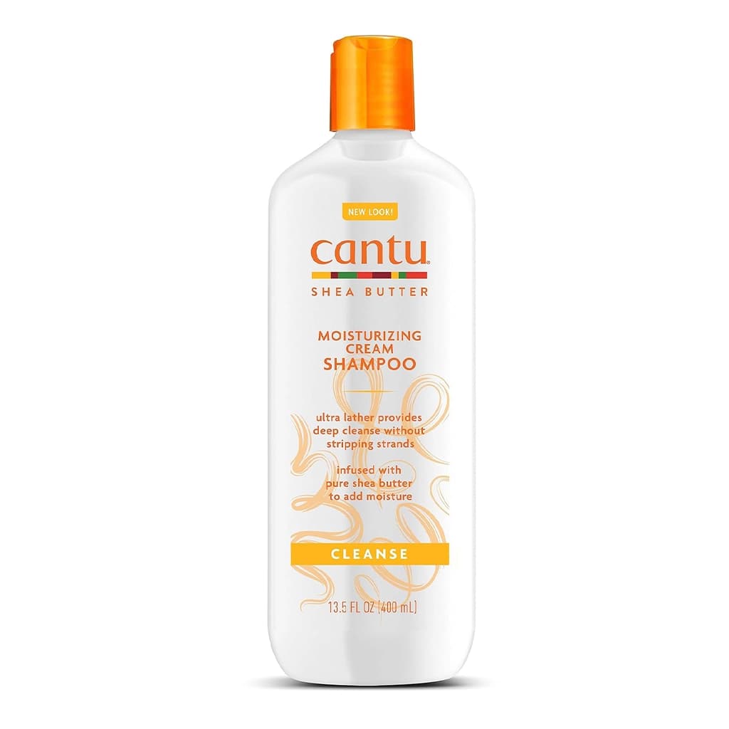 شامپو کرمی مرطوبکننده کانتو حاوی شیباتر | Cantu