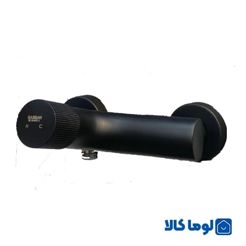 شیر توالت مدل رناتا پلاس مشکی راسان — تصویر ۶