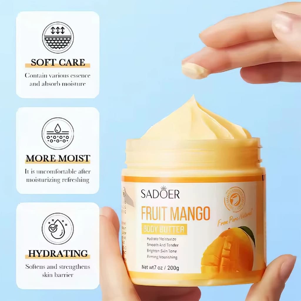 کره بدن انبه سادور Sadoer Fruit Mango Body Butter — تصویر ۴