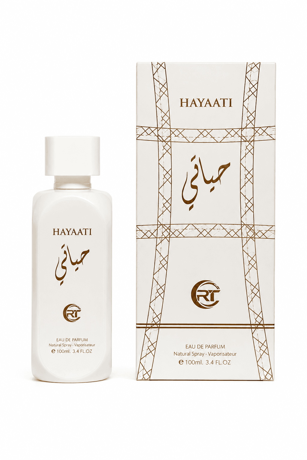 عطر ادکلن ادو پرفیوم حیاتی سفید حجم 100 میل