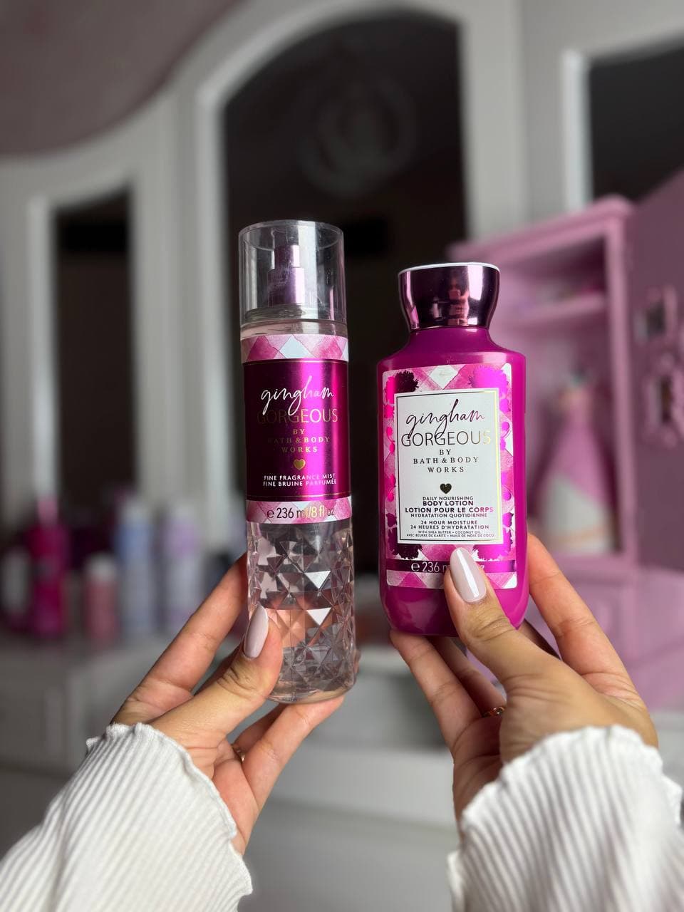 بادی اسپلش زنانه بس اند بادی Bath & Body Works مدل Gorgeous حجم 236 میل میل — تصویر ۳