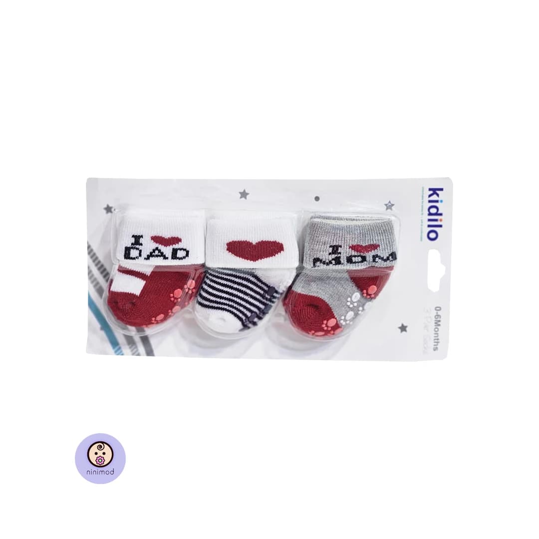 جوراب 3 عددی کیدیلو مدل KD-35019 — تصویر ۴