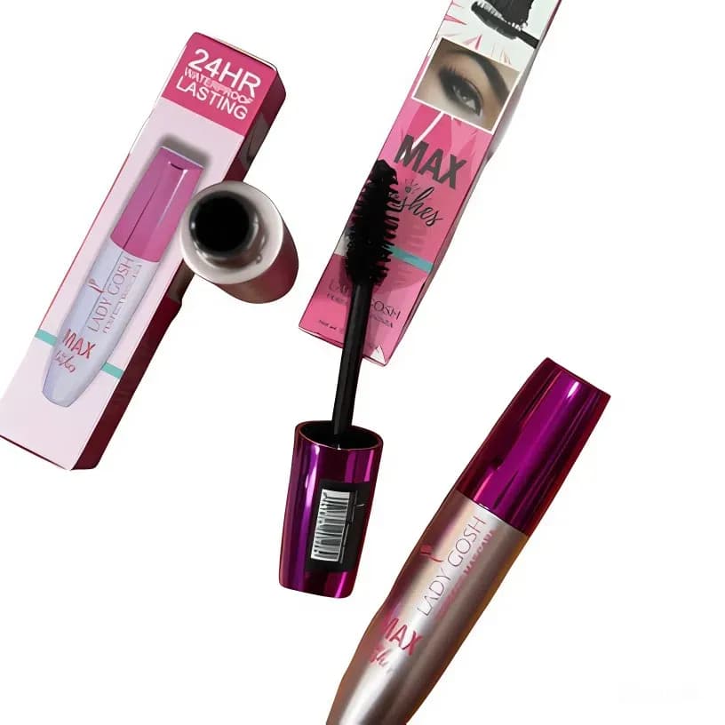 ریمل مویی حجم دهنده لیدی گاش مدل مکس لش Lady Gosh Max Lashes حجم 14 میل — تصویر ۴