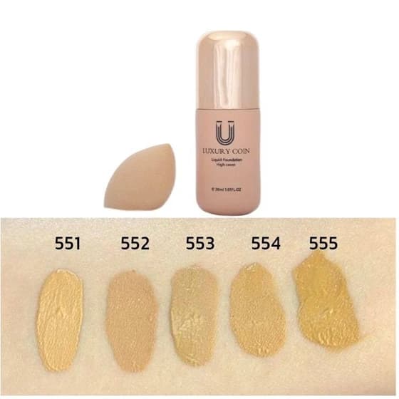 کرم پودر لاکچری کوین Queen luxury حجم 30 میل — تصویر ۳