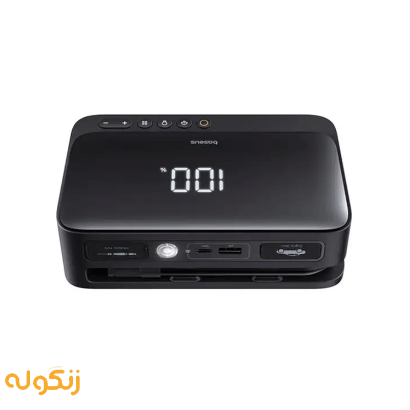 جامپ استارت و پمپ باد چند کاره 6000 بیسوس Baseus BS-CH013 Super Energy C00245902111 — تصویر ۴