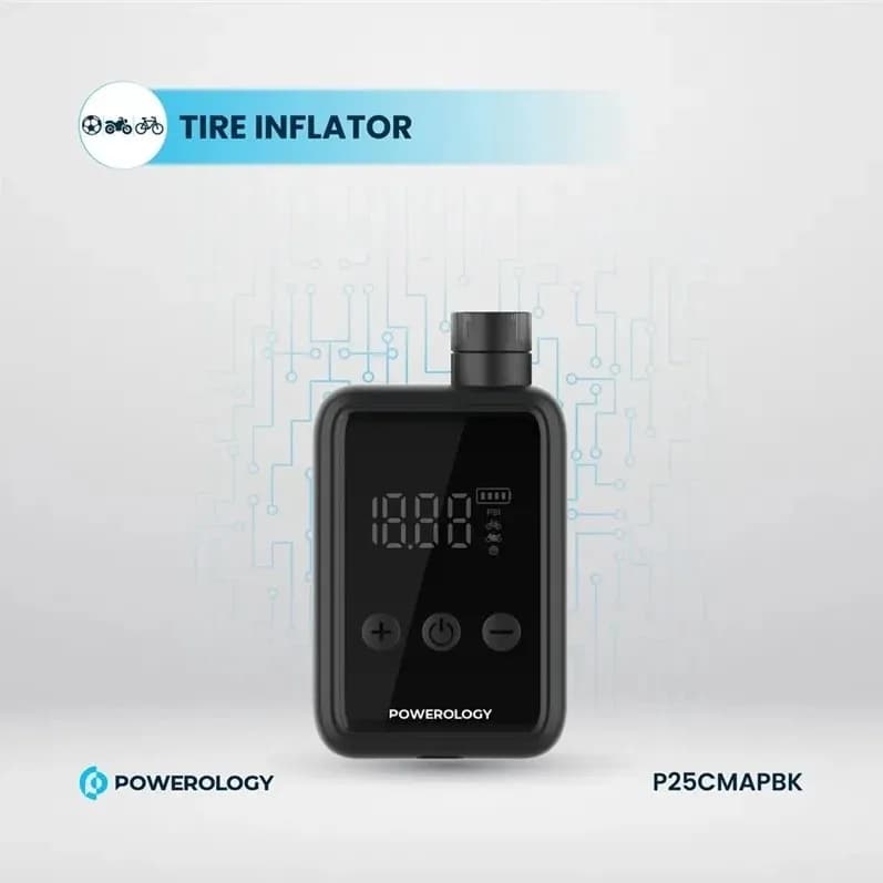 کمپرسور باد پاورولوژی مدل P25CMAPBK با منبع تغذیه باتری — تصویر ۷