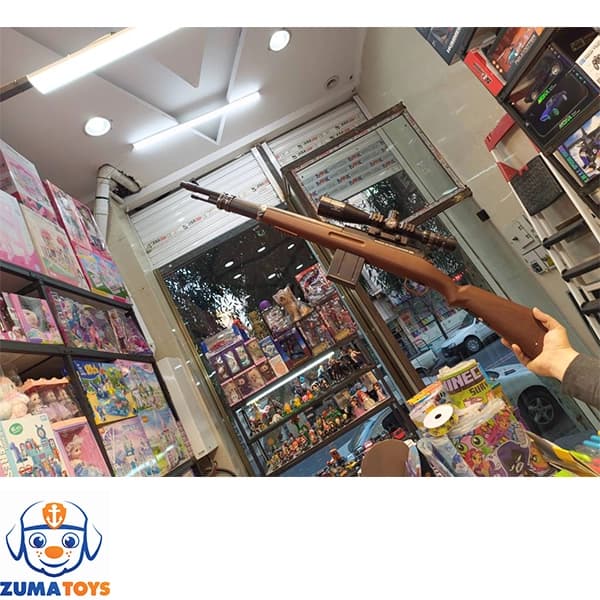 تفنگ اسنایپر k98 قناسه شارژی لوازم تیرژله ای 5573 — تصویر ۵