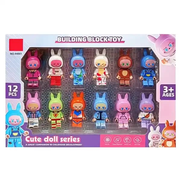 فیگور کلکسیونی لبوبو (Labubu Monsters) – بسته 12 عددی — تصویر ۵