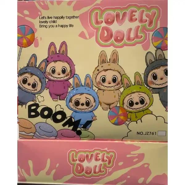 ست دوتایی عروسک لبوبو Labubu Lovely Doll — تصویر ۱۲