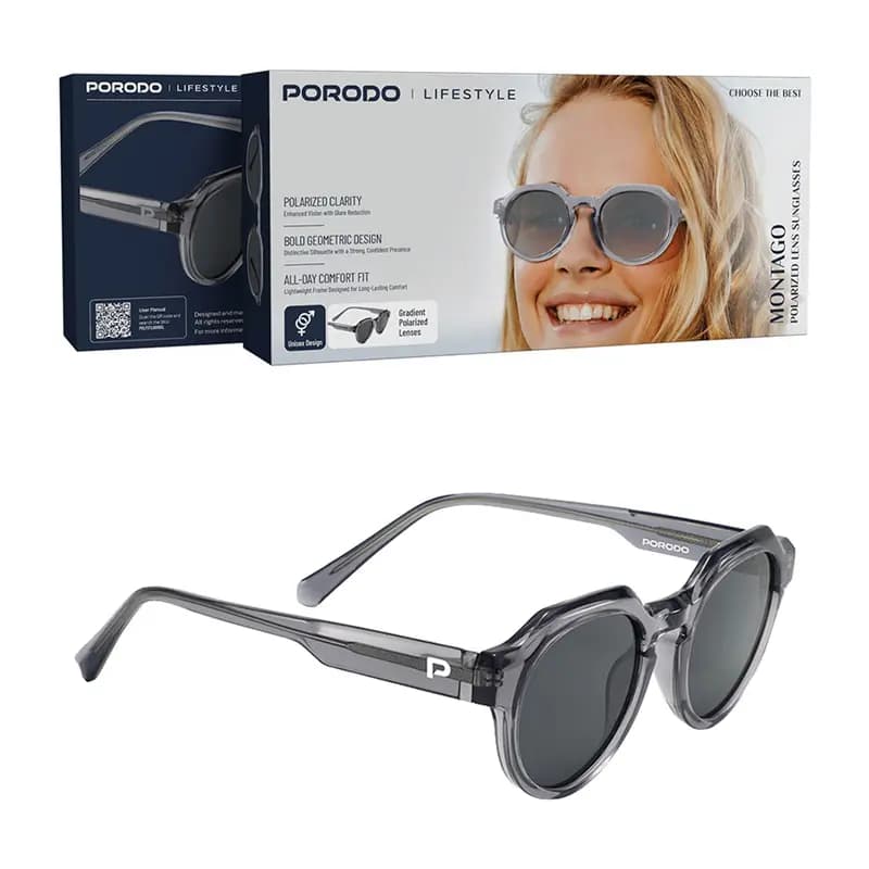 عینک آفتابی پلاریزه پرودو مدل Porodo Lifestyle Polarized Lens Sunglasses Montago — تصویر ۶