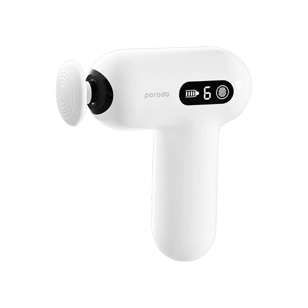 ماساژور تفنگی پرودو مدل Porodo Lifestyle Active Precision Massager PD-LSMSGN-WH — تصویر ۳