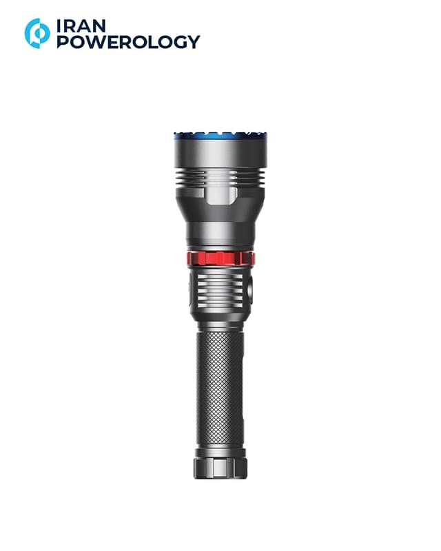 چراغ قوه پاورولوژی Powerology 4000mAh Waterproof LED Flashlight PPBCHA64-BK — تصویر ۵