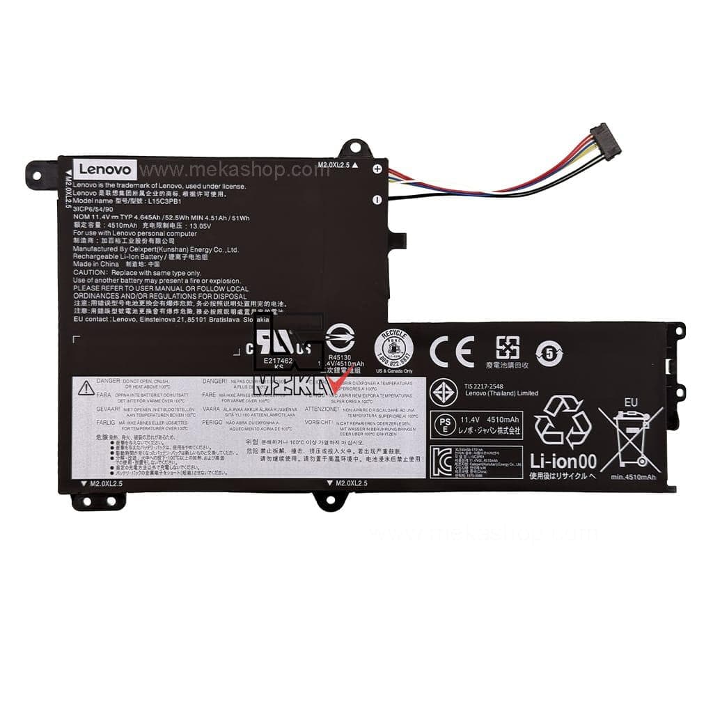 باتری اورجینال لپ تاپ لنوو Pn: L15C3PB1) Lenovo IdeaPad 330S) — تصویر ۸