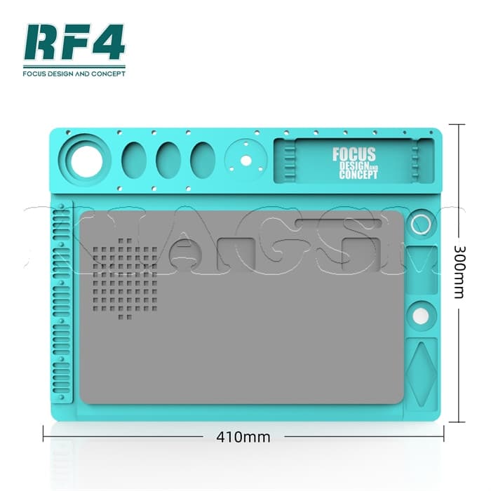 پد نسوز فلزی نگهدارنده لوپ برند RF4