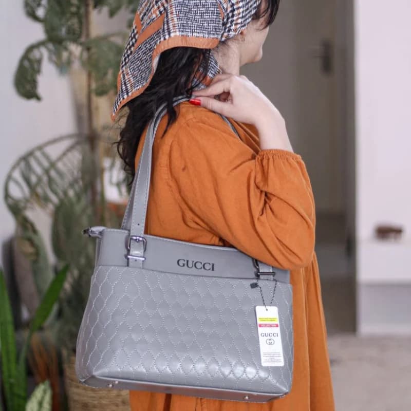 کیف زنانه بزرگ طرح GUCCI — تصویر ۶