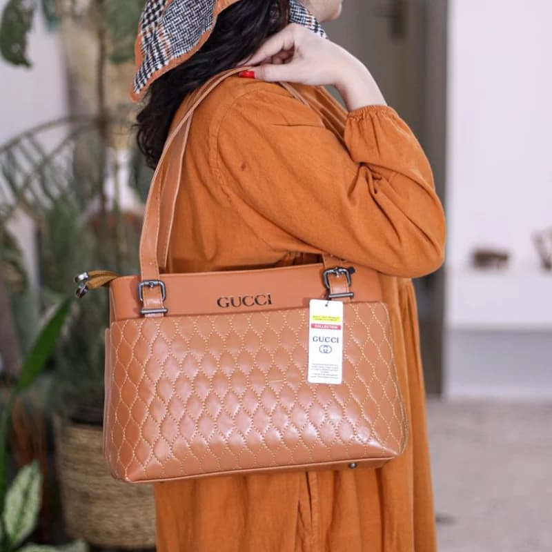 کیف زنانه بزرگ طرح GUCCI — تصویر ۱۲