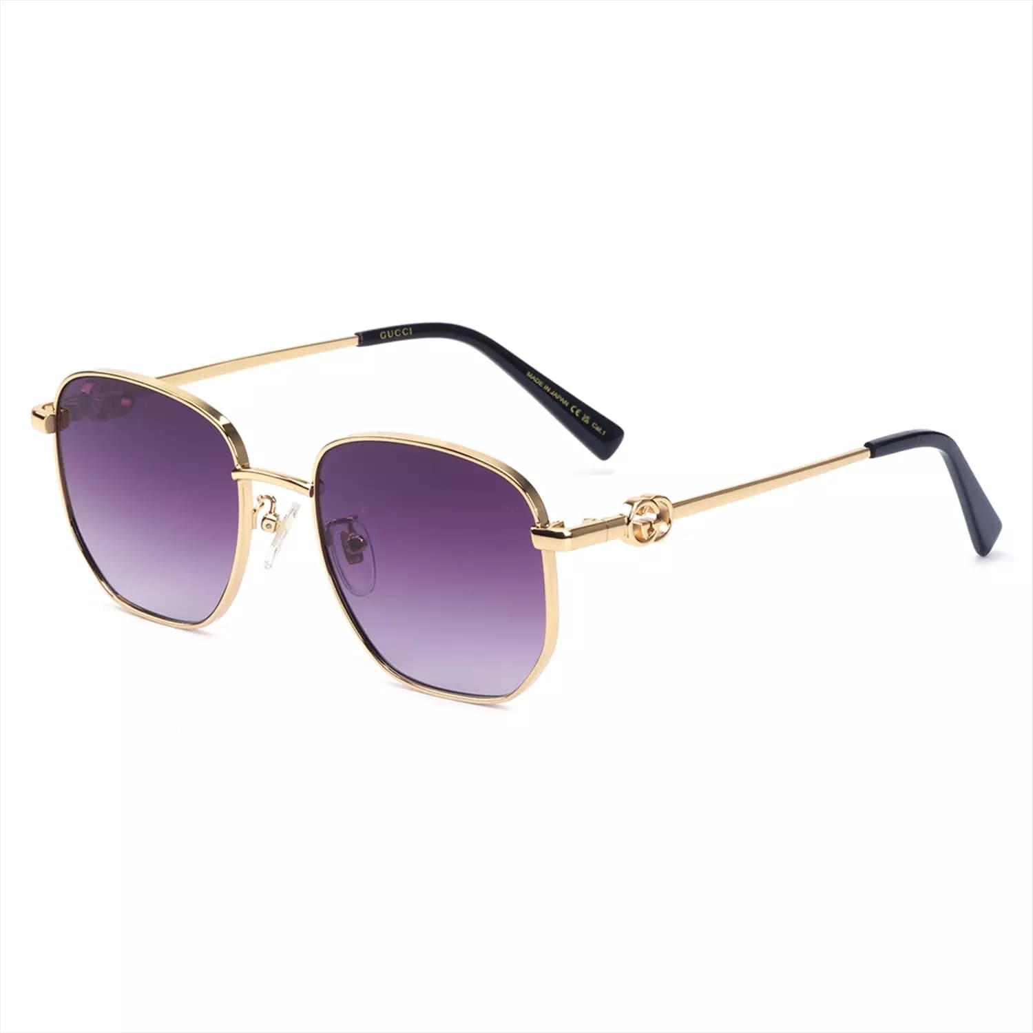 عینک آفتابی گوچی فلزی اورجینال کد GG2206 — تصویر ۴