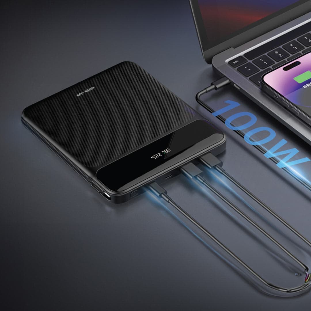 پاوربانک 120 واتی 20000 میلی آمپر گرین لاین Green Lion GNULTHIN20 Ultra Thin 120W 20000mAh Power Bank — تصویر ۴
