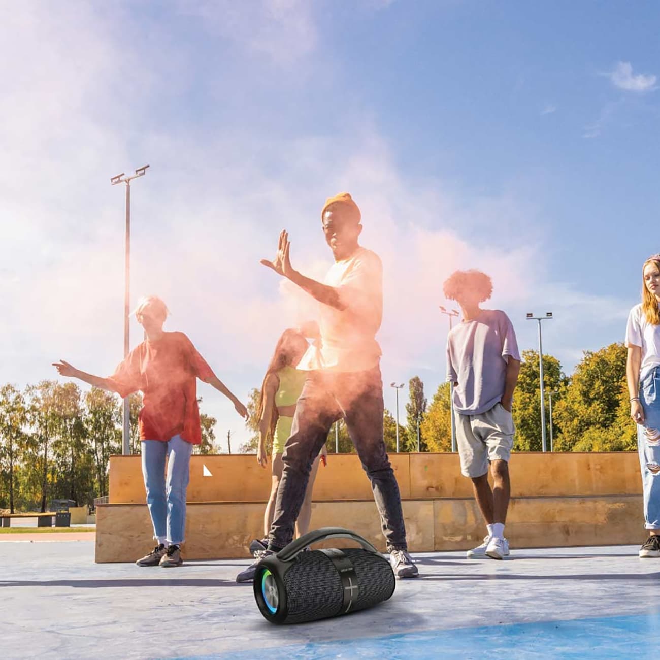 اسپیکر بلوتوثی قابل حمل گرین لاین Green lion GNPAPWSPKR parma pro speaker — تصویر ۹