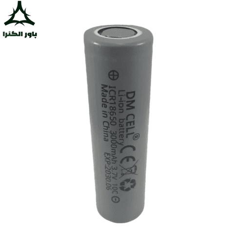 باتری 3.7 ولت DM CELL 3000mAh 18650 10C