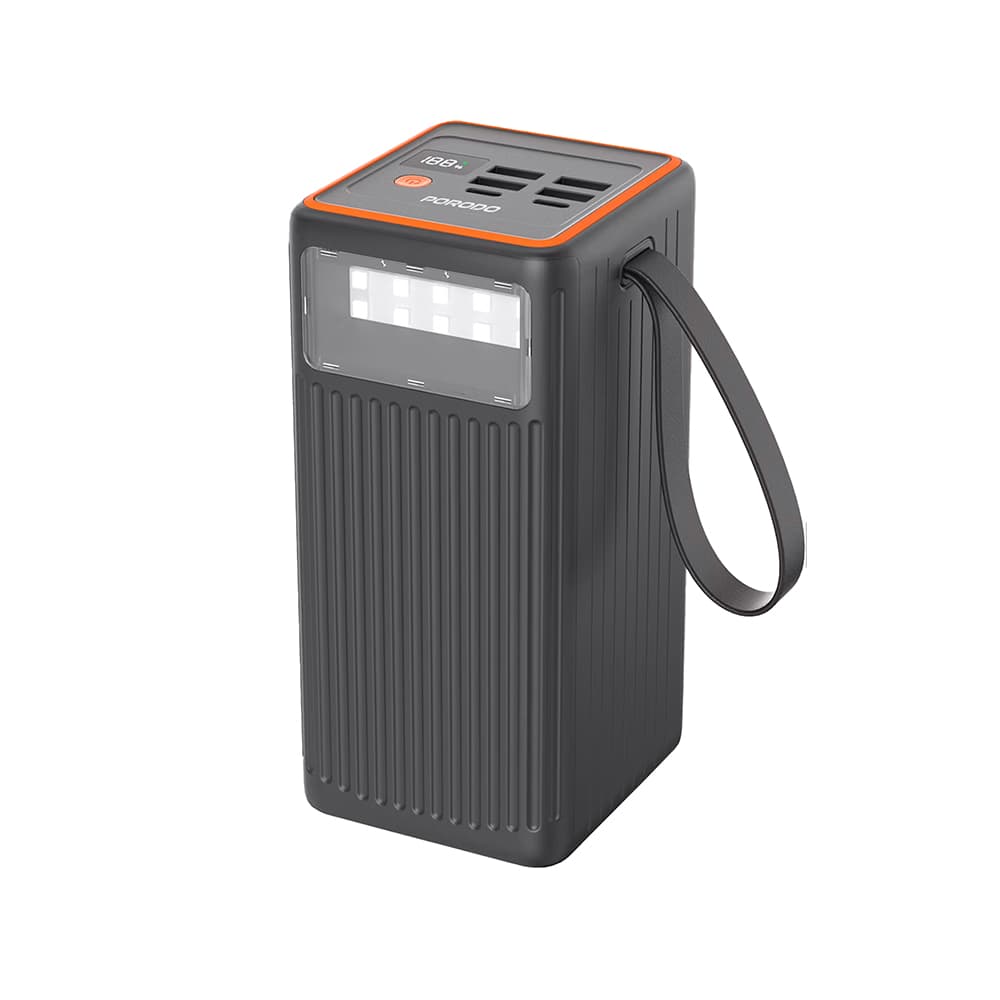 پاور بانک 60000 میلی آمپر 65وات پرودو Porodo PBFCH079 POWER bank 60000MAH 65W