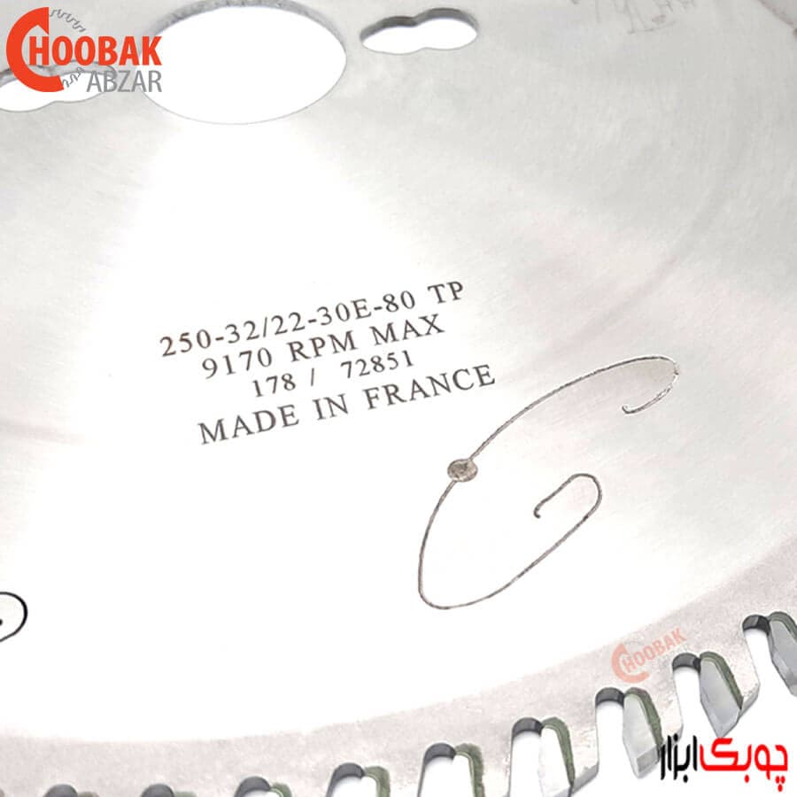اره الماس MDF بر طلایی انسی 250*80 مدل LHC11325031G — تصویر ۳