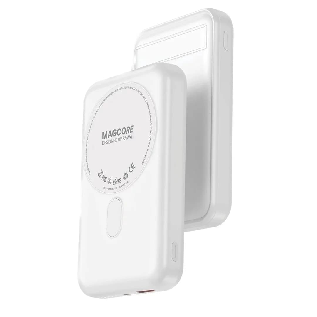 پاوربانک مگسیف پاوا مدل MagCore Magsafe 22.5W ظرفیت 10000 میلی آمپر ساعت — تصویر ۵