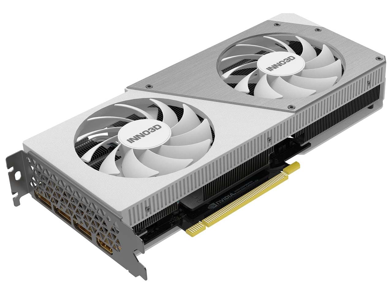 کارت گرافیک اینو تری دی مدل INNO3D GeForce RTX 4070 TWIN X2 OC White 12GB — تصویر ۳