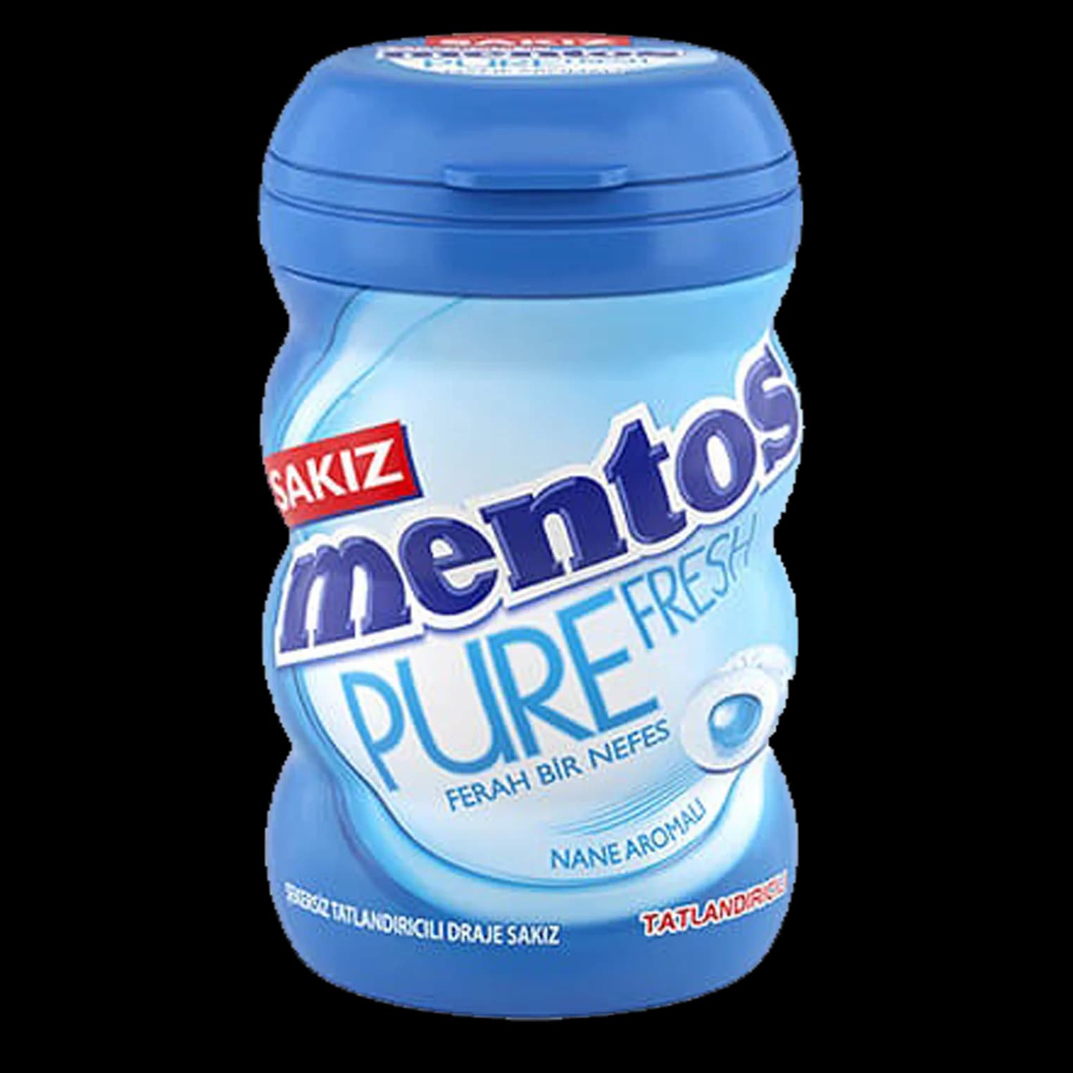 قوطی آدامس منتوس مغزدار نعنا Mentos pure fresh gum