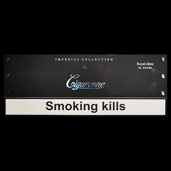سیگار سیگارون امپریال کالکشن مشکی اسموک Cigaronne imperial collection black smoke — تصویر ۷
