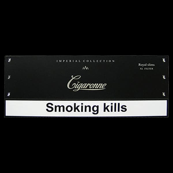 سیگار سیگارون امپریال کالکشن مشکی اسموک Cigaronne imperial collection black smoke